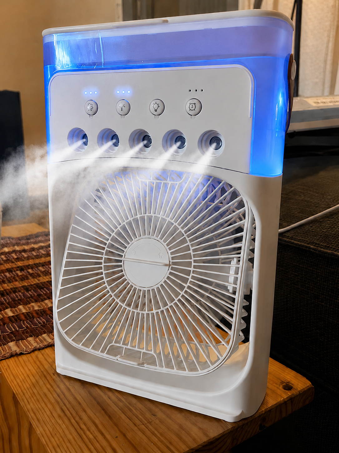 Brisa Mist™ | Climatizador 3 en 1 con Humidificador y Luz LED