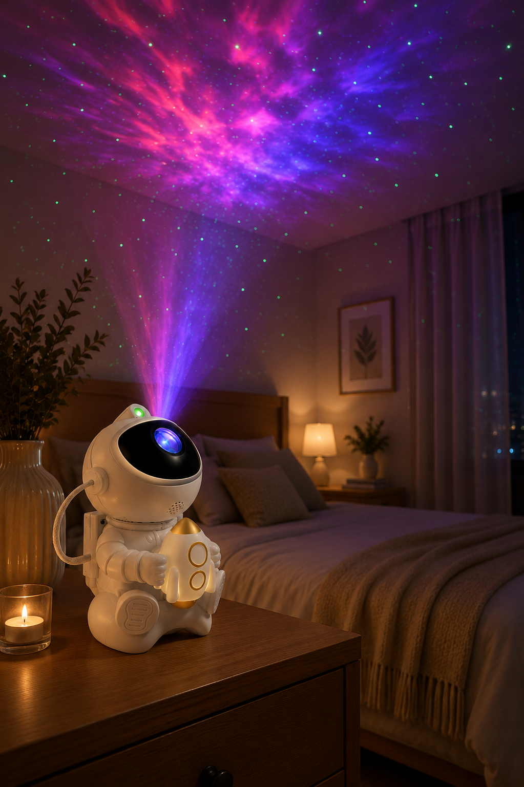 Aurora Galaxy™ | Proyector de Galaxia, Estrellas y Aurora Boreal